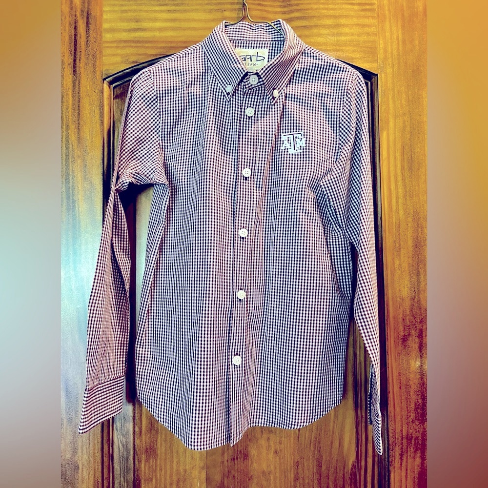 Boy’s Long Sleeve Texas A&M Shirt